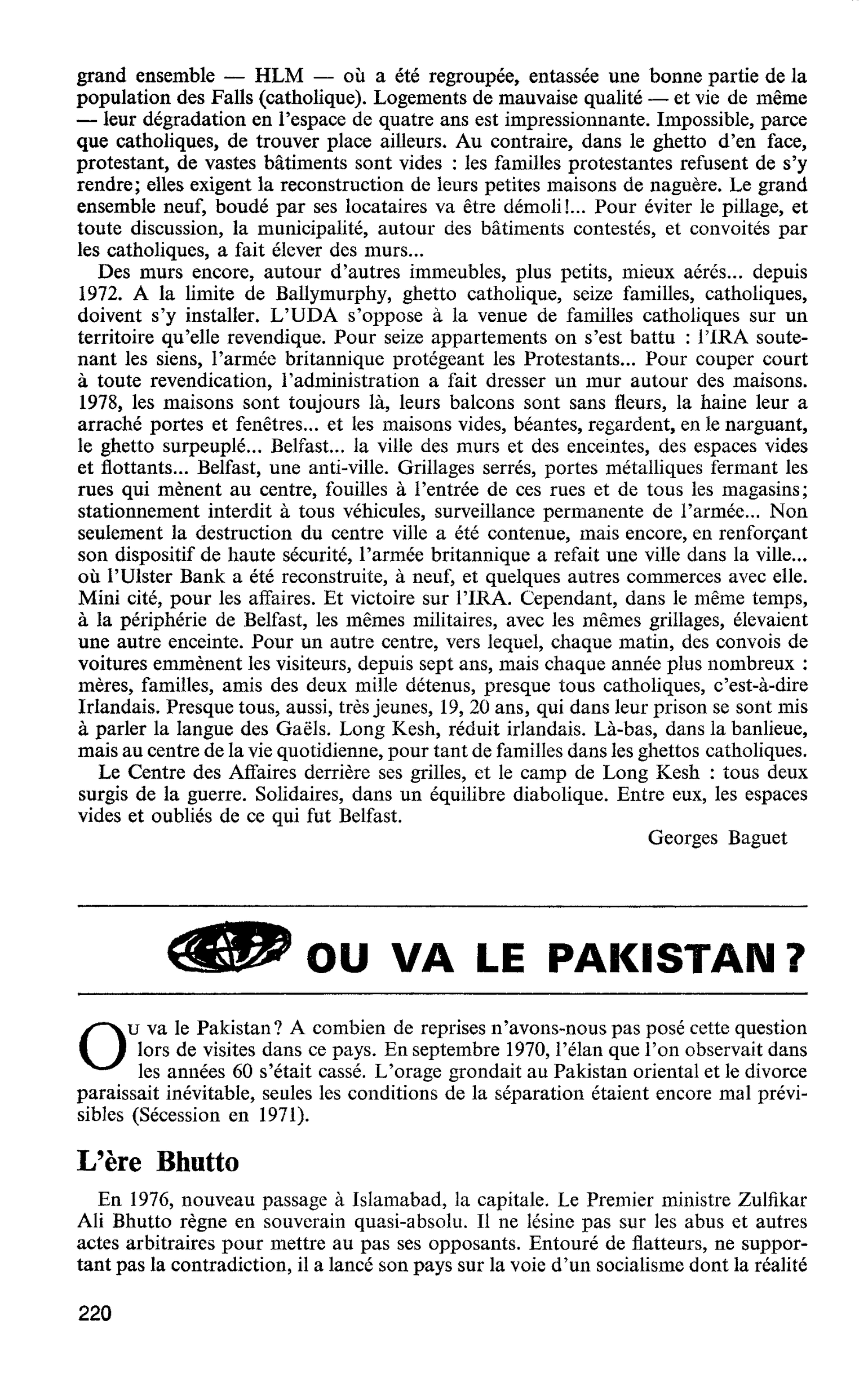 OU VA LE PAKISTAN ?