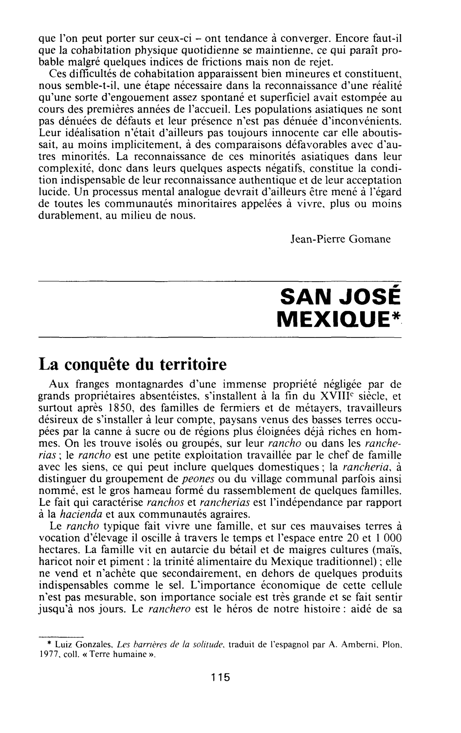 SAN JOSE MEXIQUE
