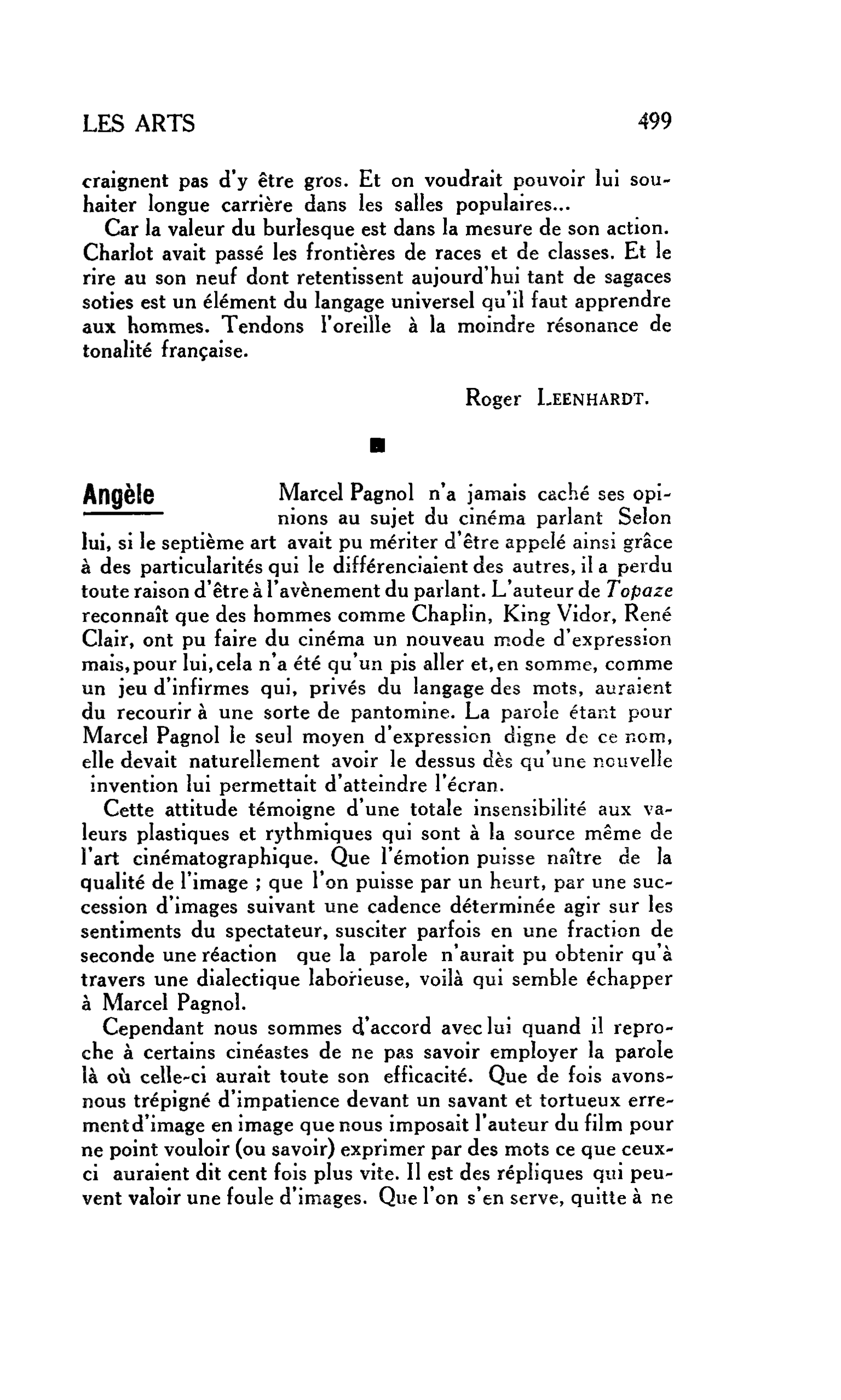 LES ARTS : Angèle