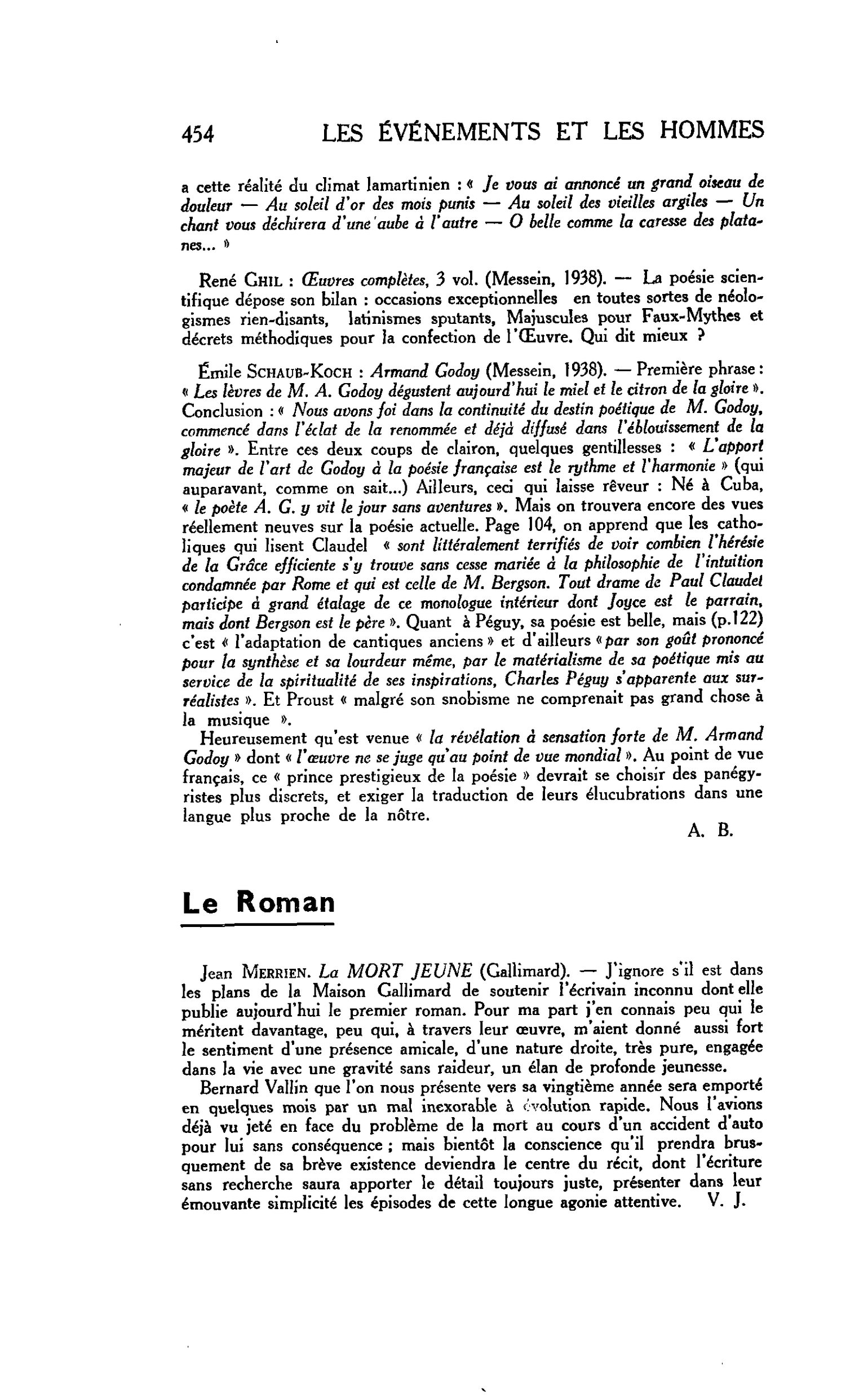 LES LETTRES : Le Roman