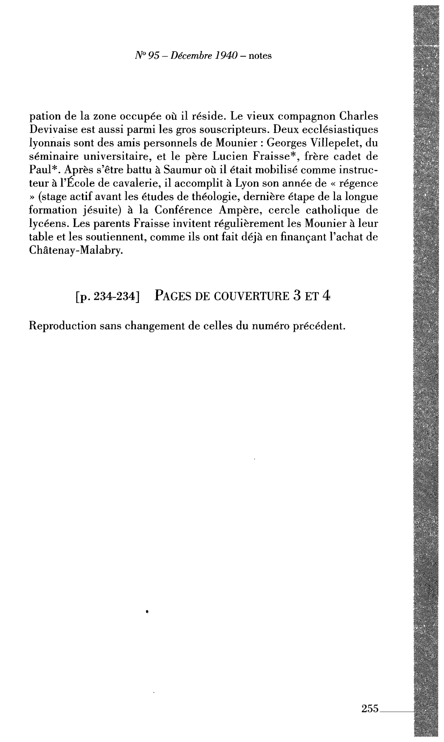 Pages de couverture 3 et 4 [p. 234-234]