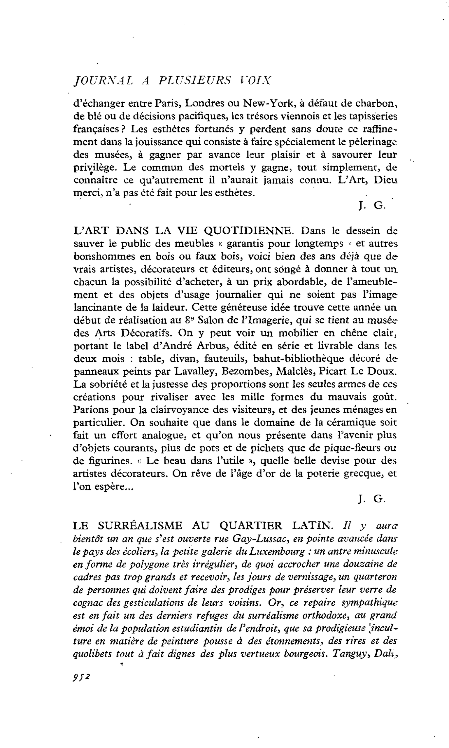 LE SURRÉALISME AU QUARTIER LATIN