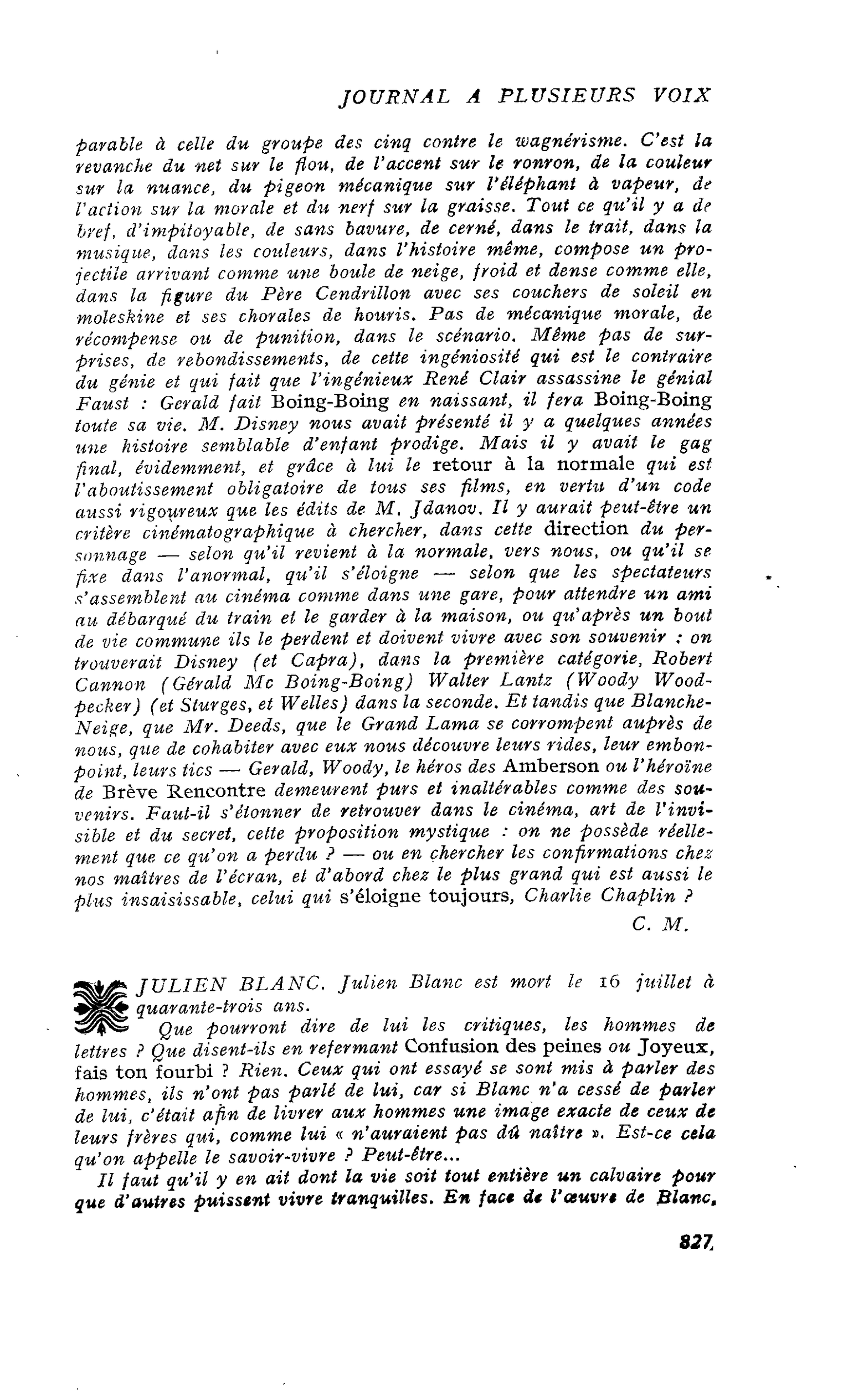 JULIEN BLANC