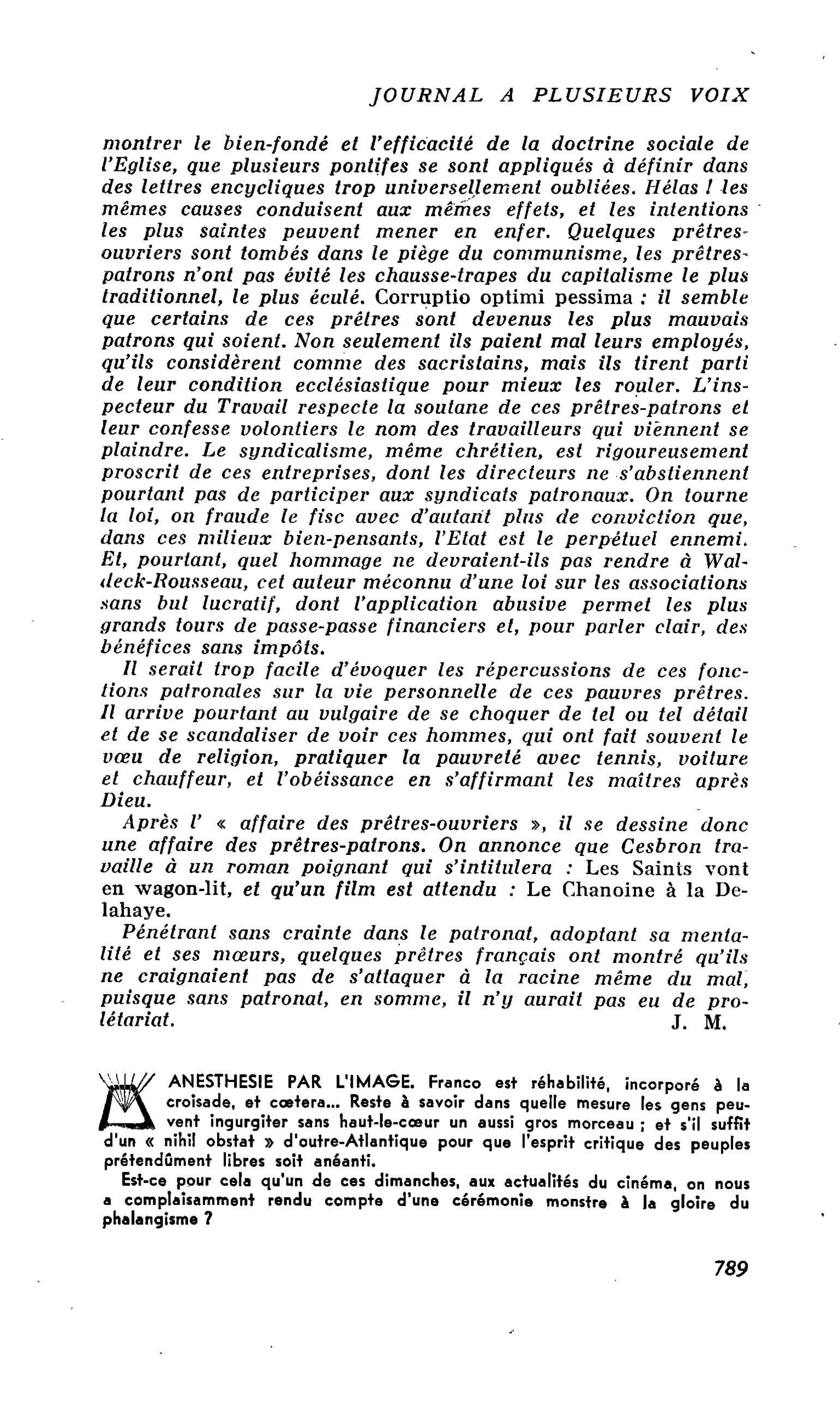 ANESTHESIE PAR L’IMAGE