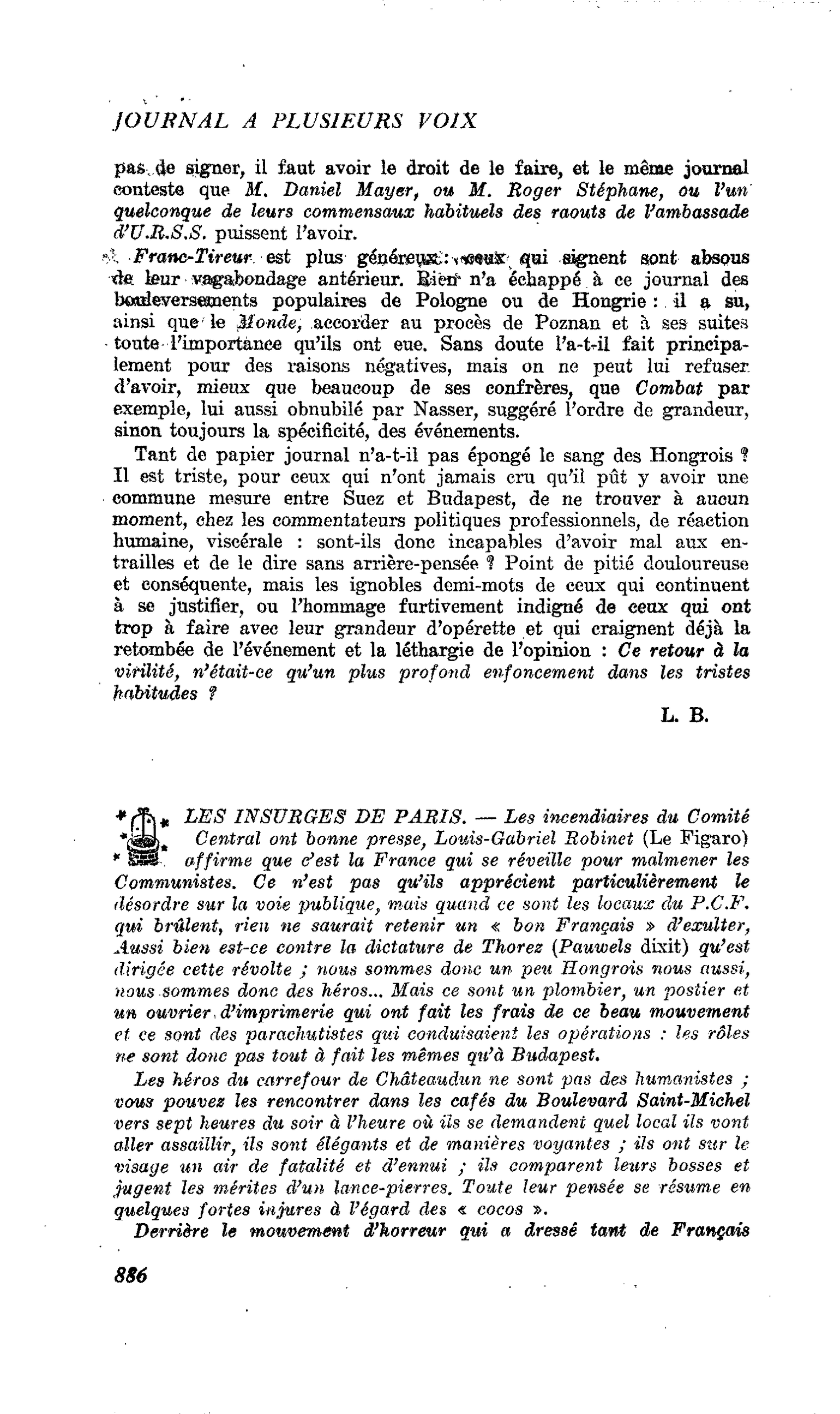 LES INSURGES DE PARIS