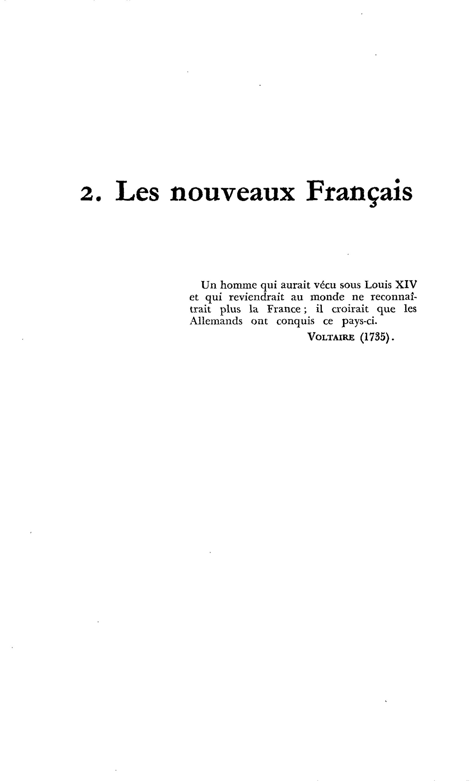 2. Les nouveaux Français