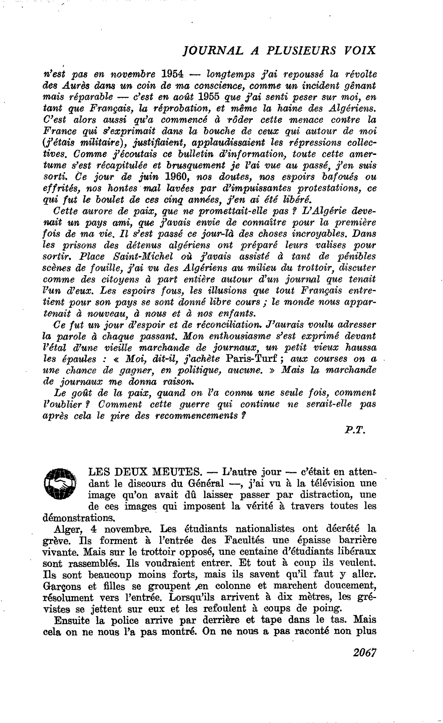 LES DEUX MEUTES