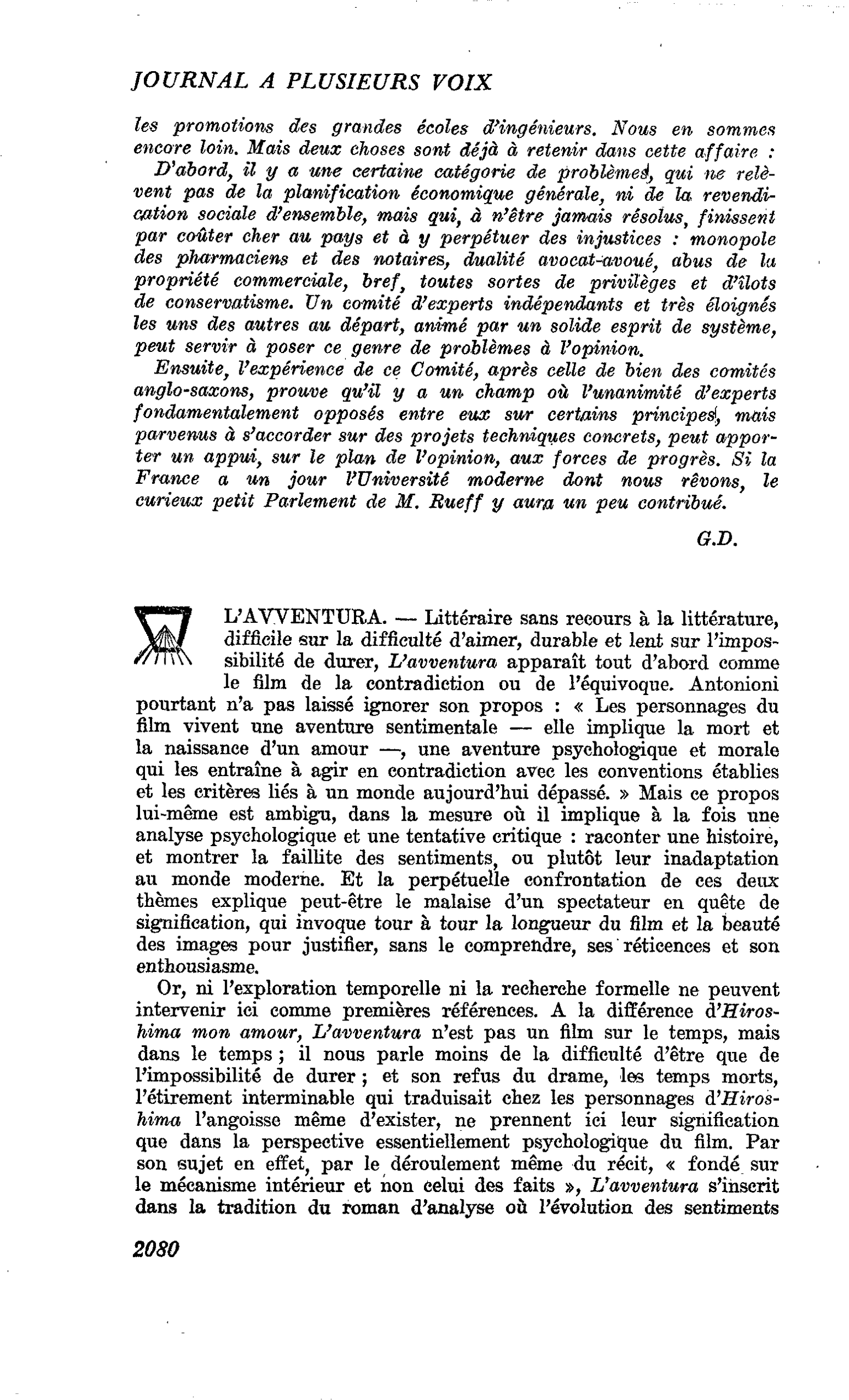 L’AVVENTURA