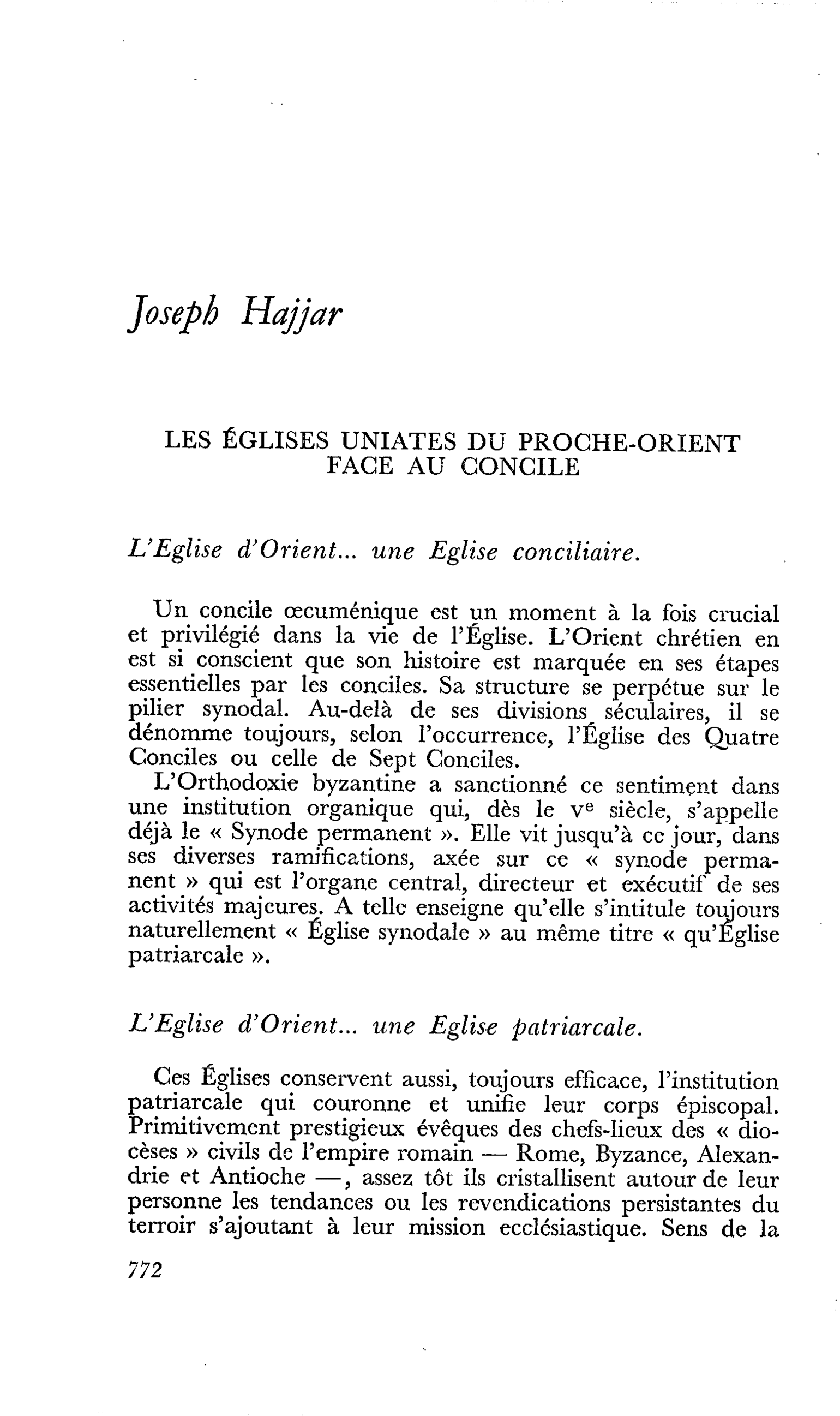 Joseph Hajjar