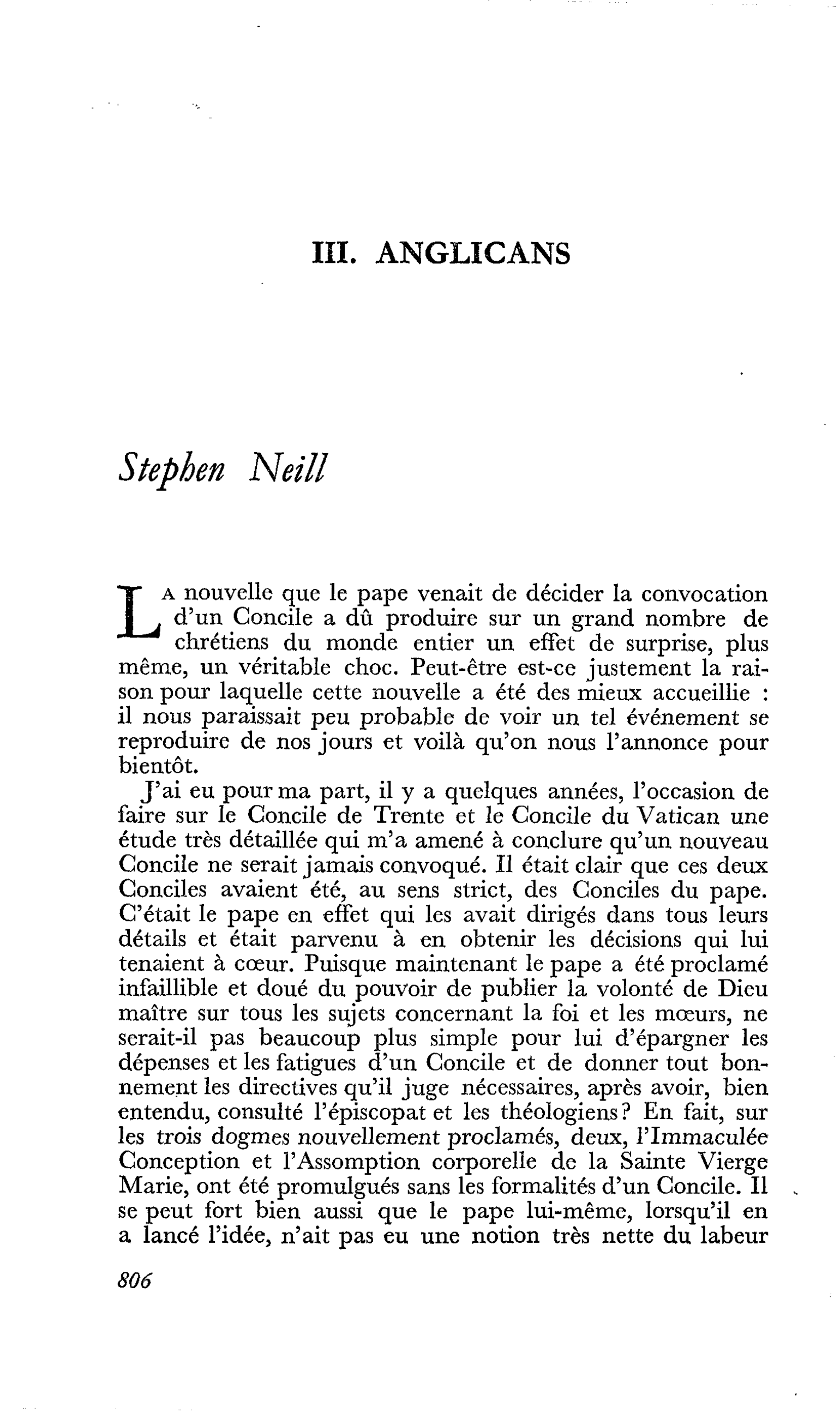 Stephen Neill