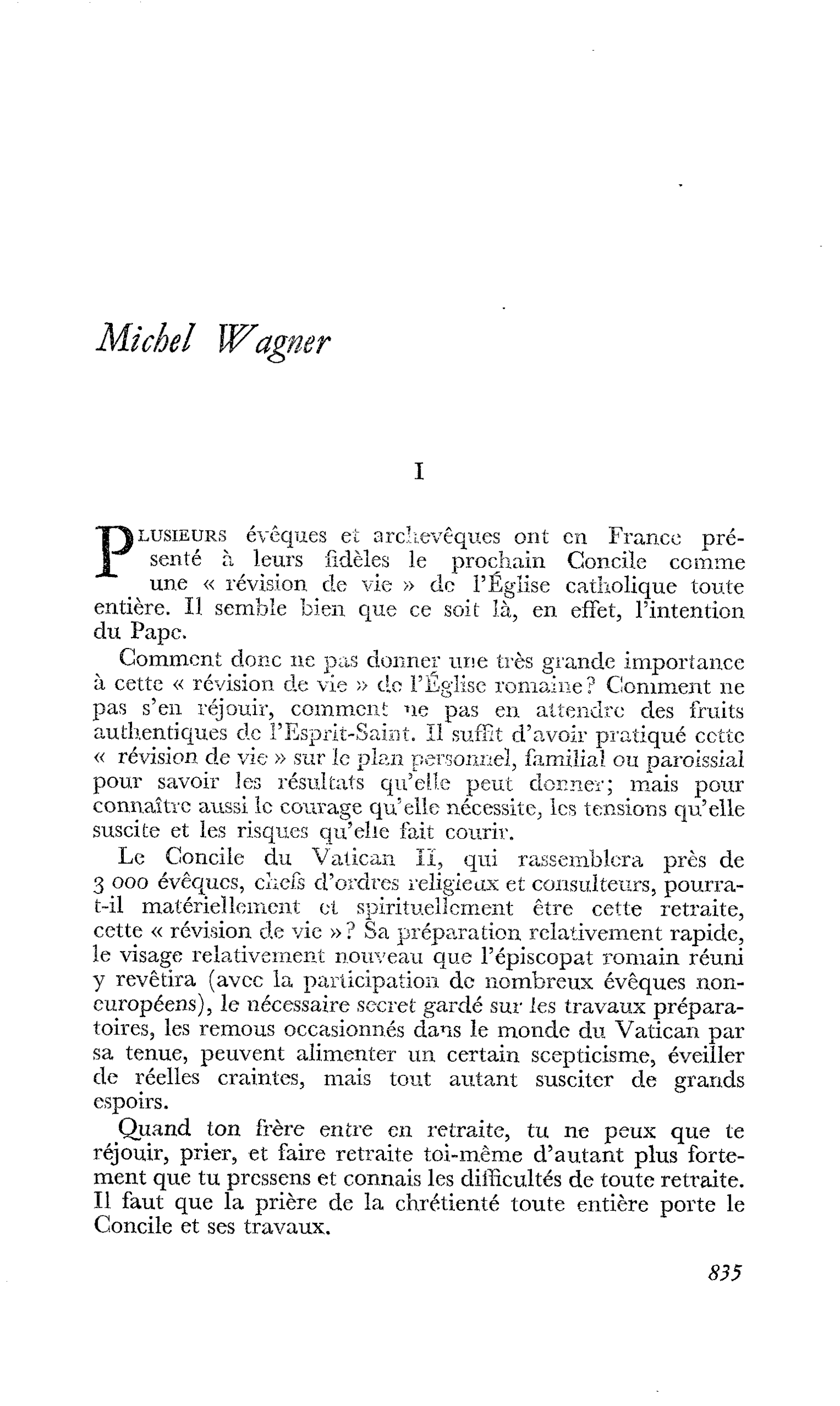 Michel Wagner