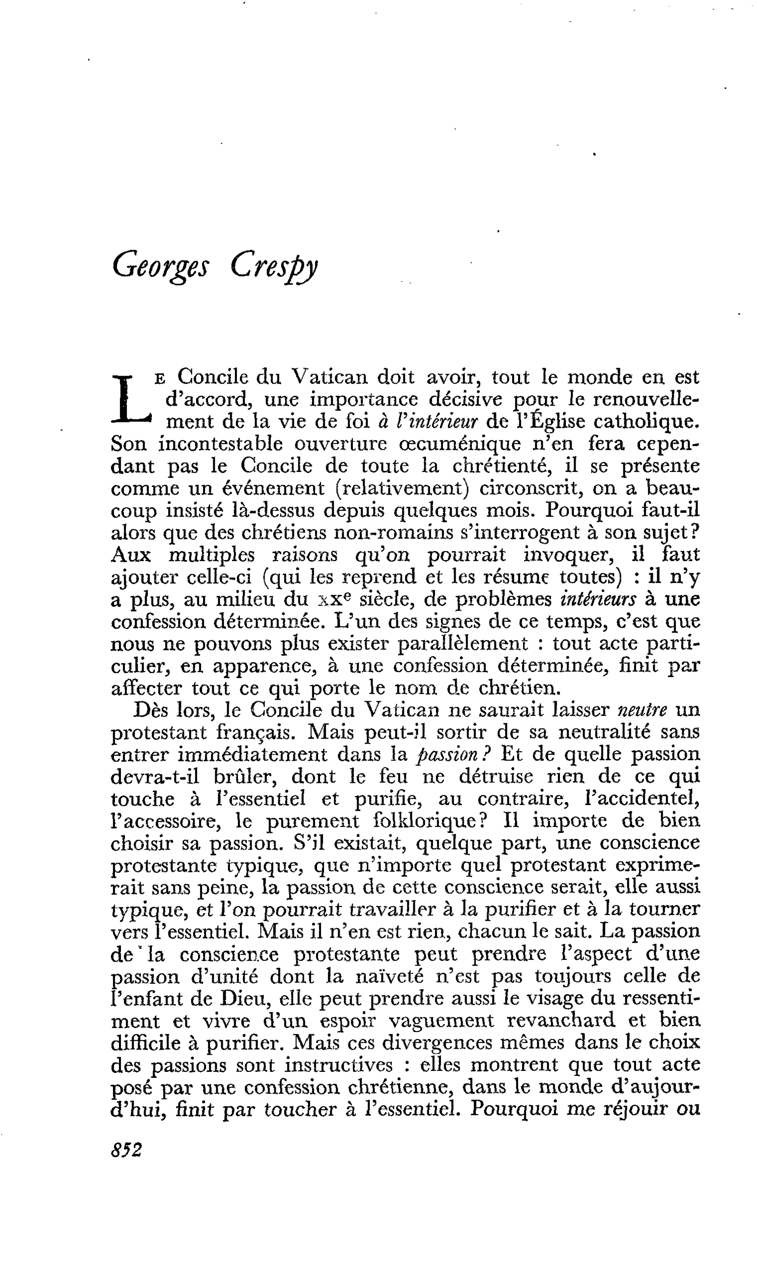 Georges Crespy