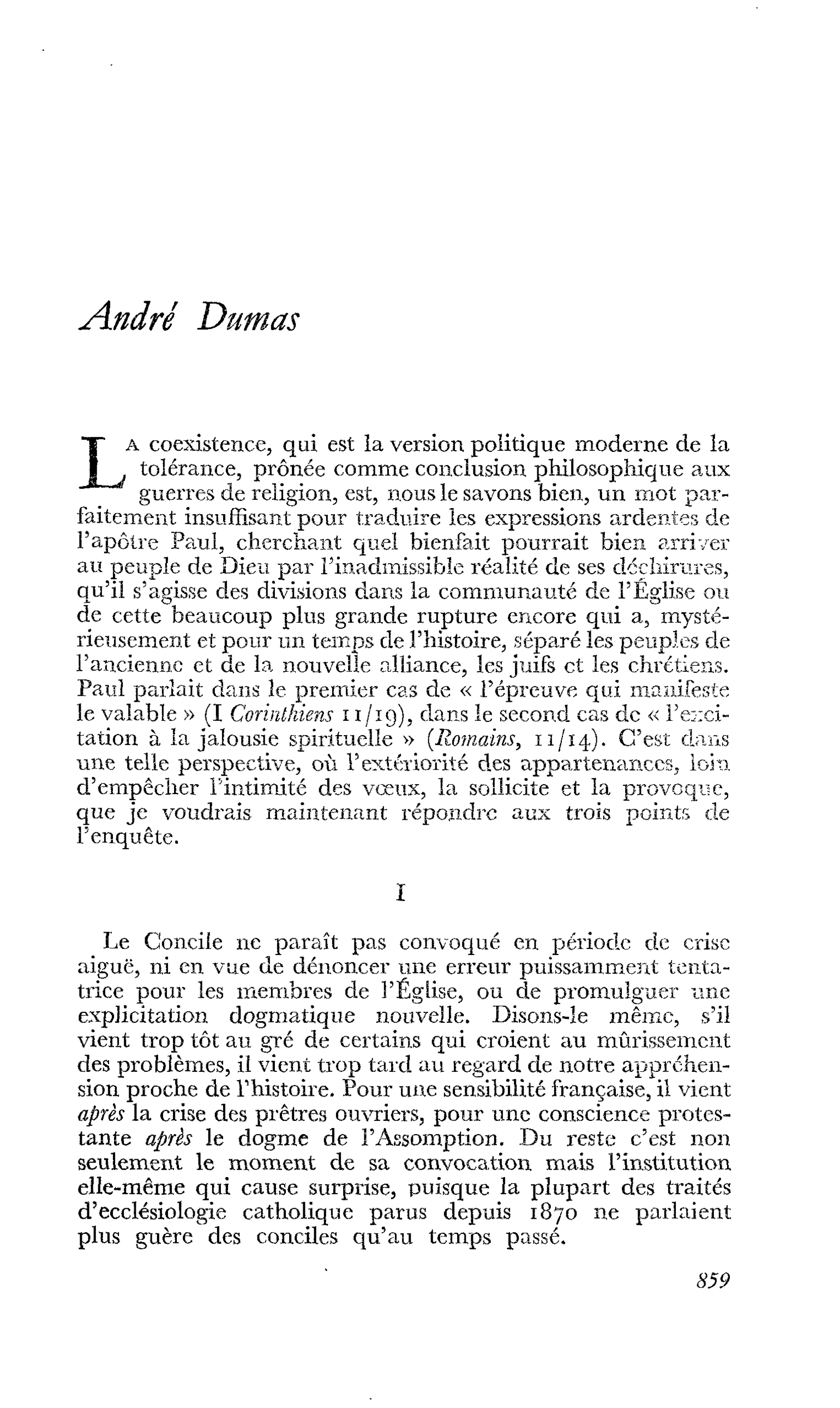 André Dumas