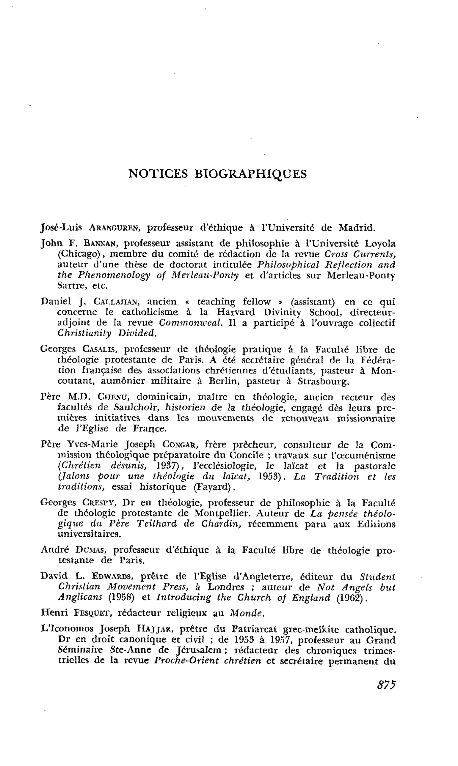 NOTICES BIOGRAPHIQUES