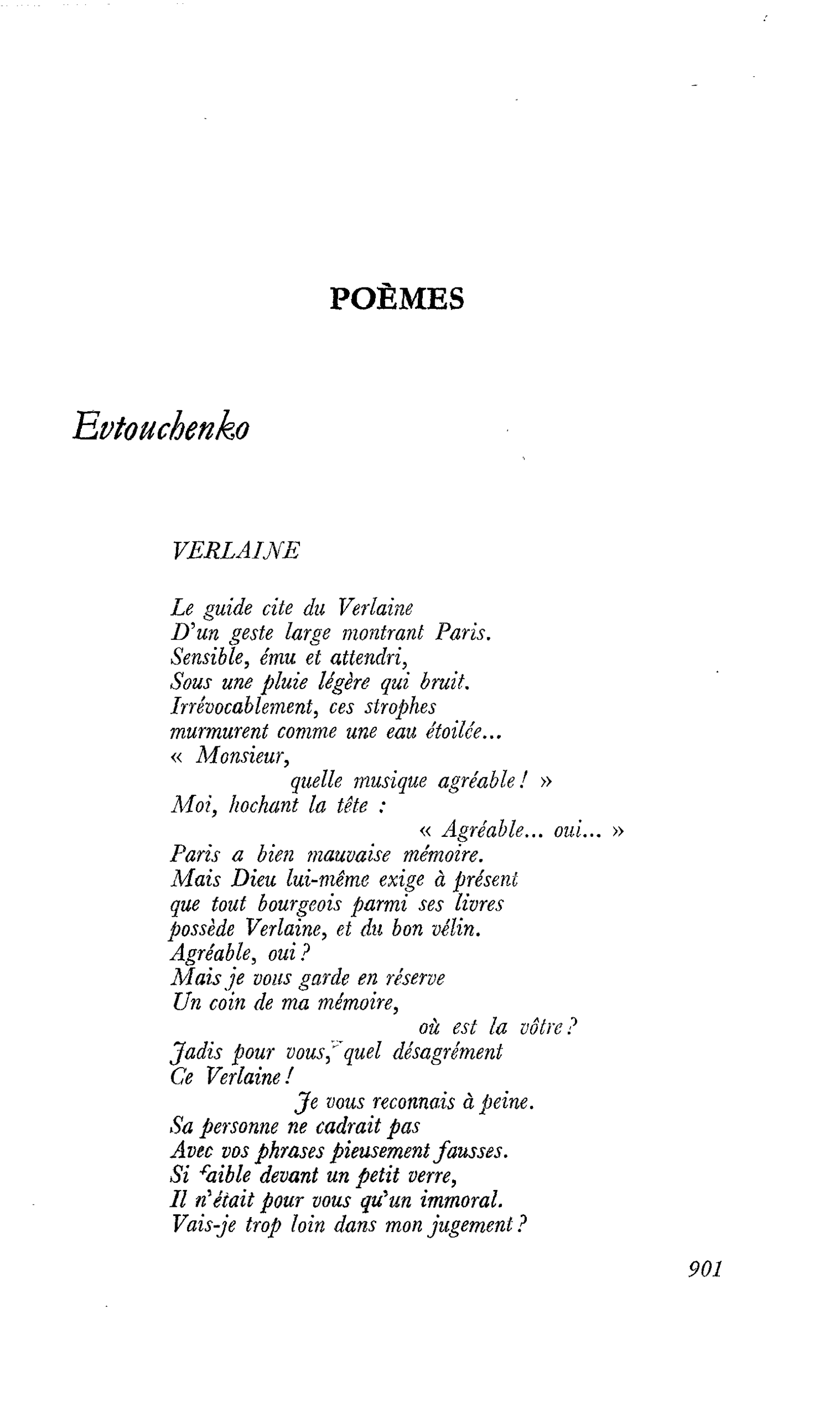 POÈMES