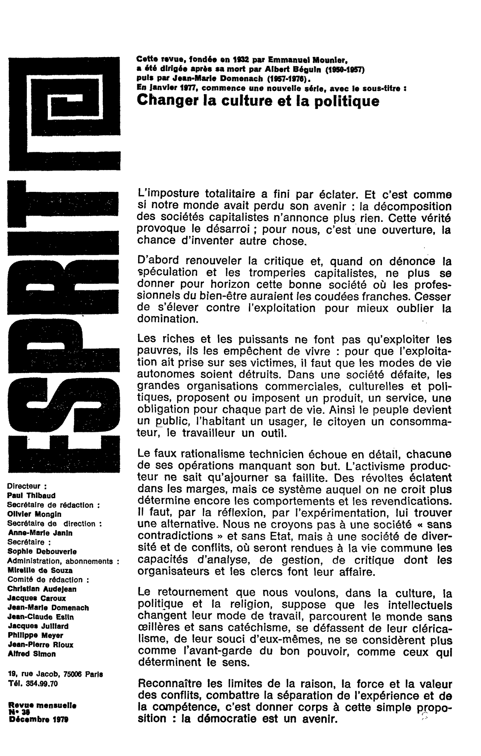 Editorial