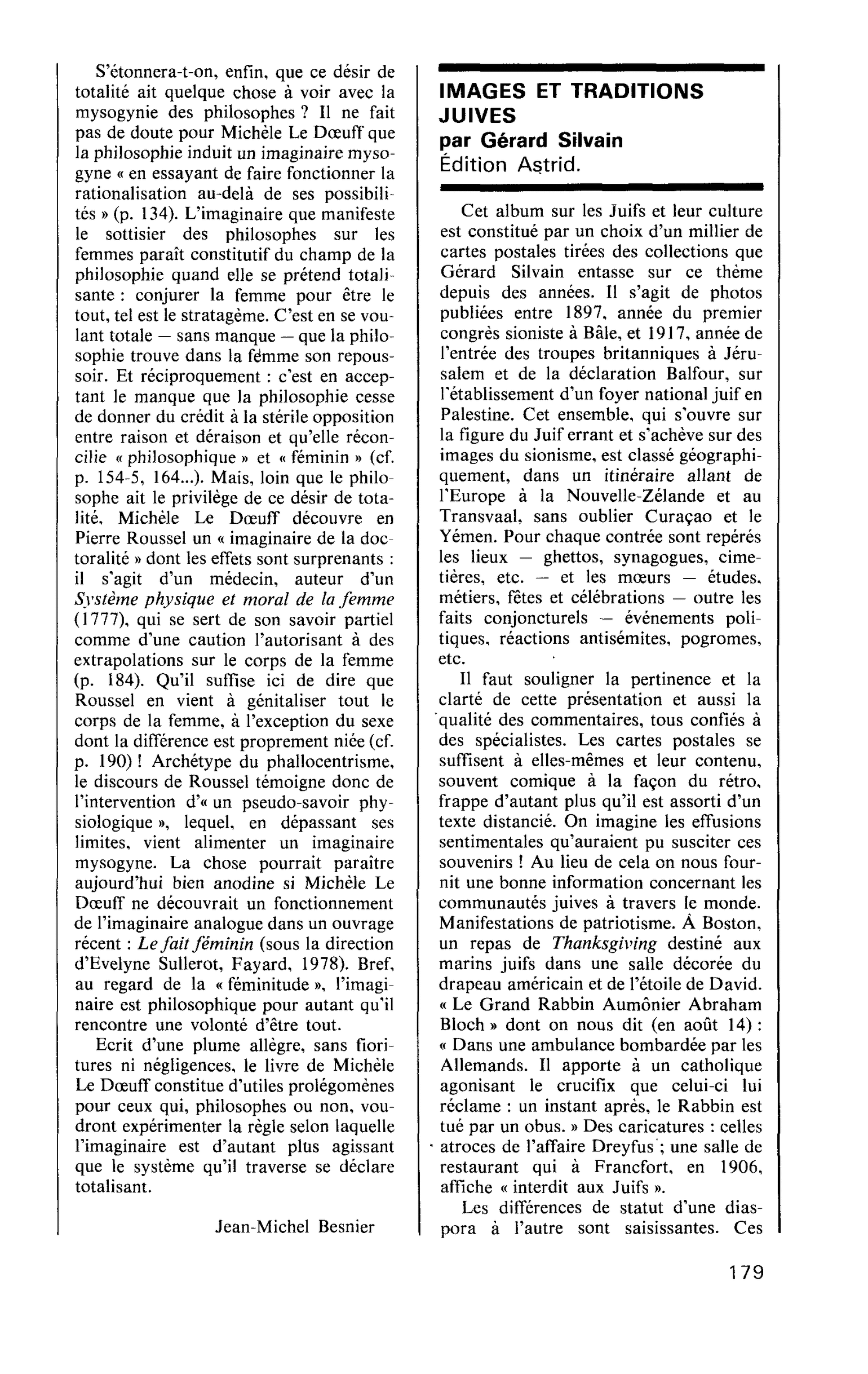 IMAGES ET TRADITIONS JUIVES par Gérard Silvain
