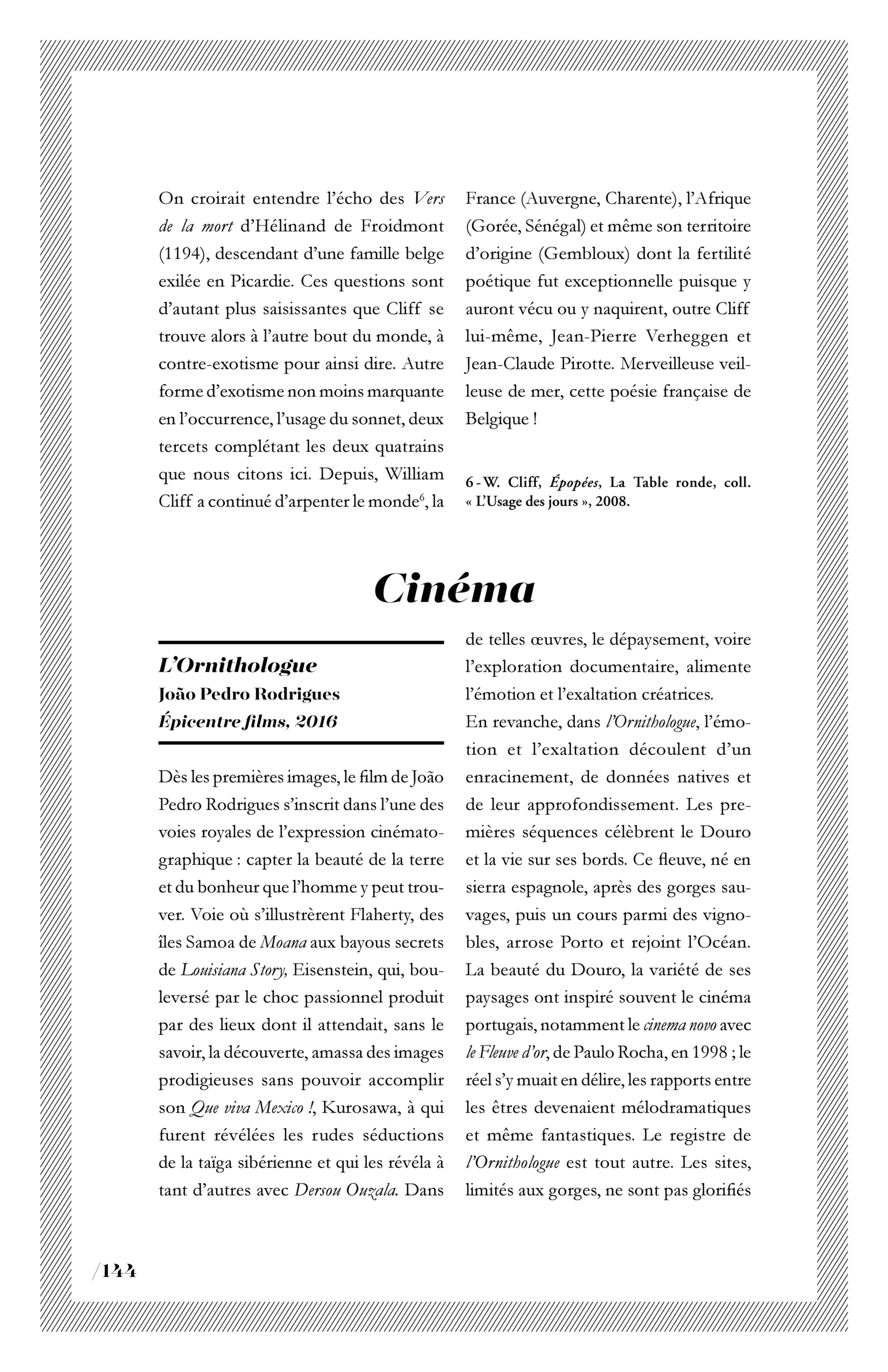L’Ornithologue, de João Pedro Rodrigues