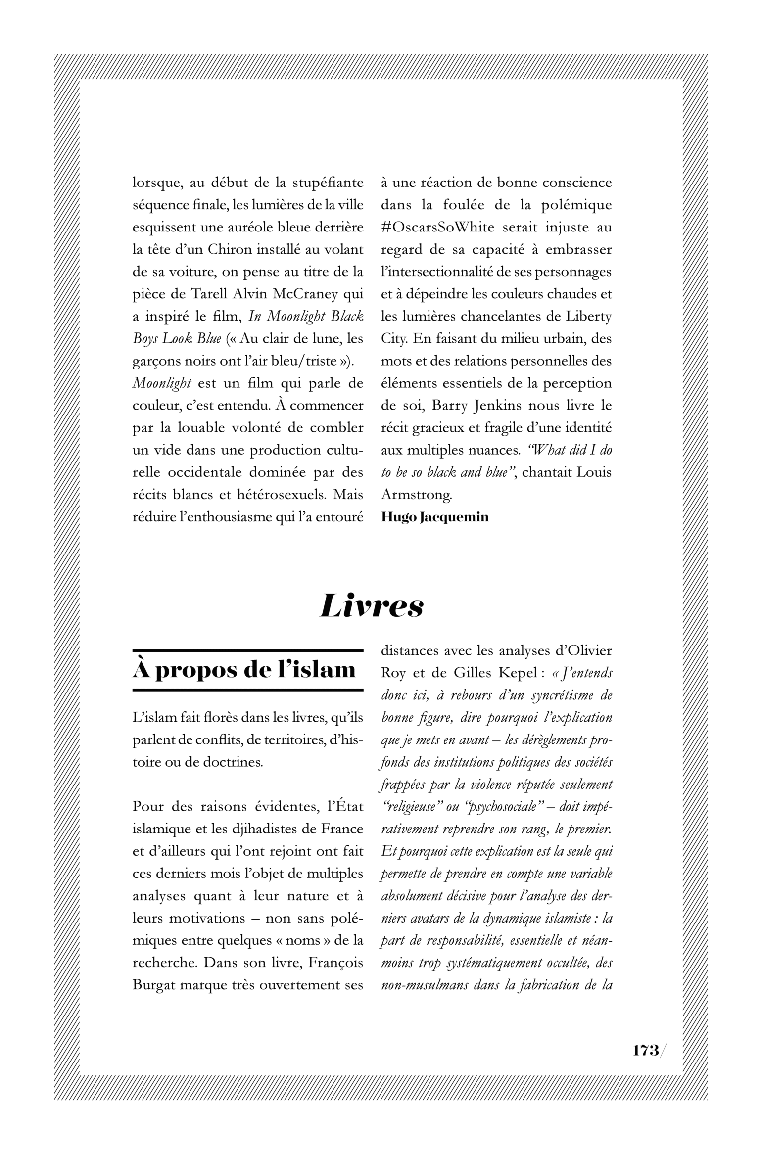 À propos de l’islam