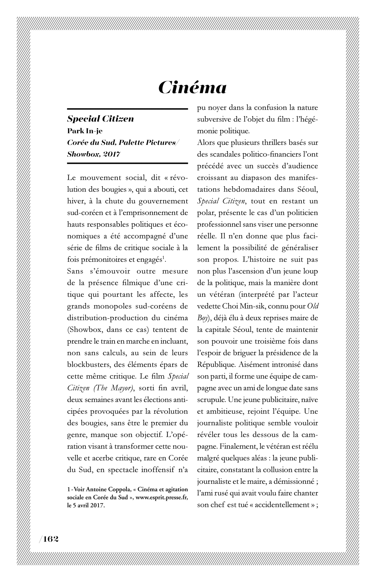 Special Citizen, de Park In-je
