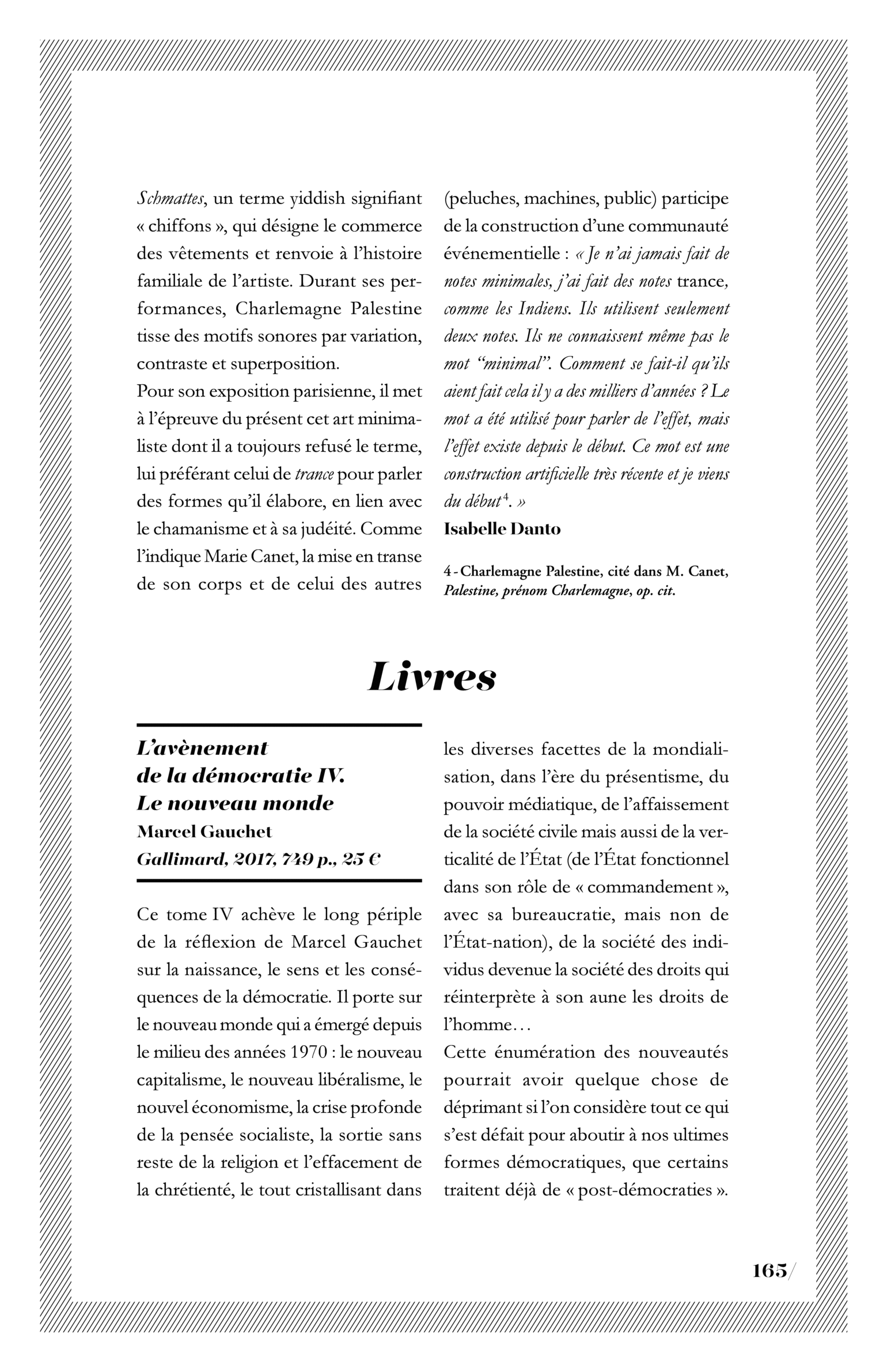 Marcel Gauchet, « L’avènement de la démocratie IV. Le nouveau monde »