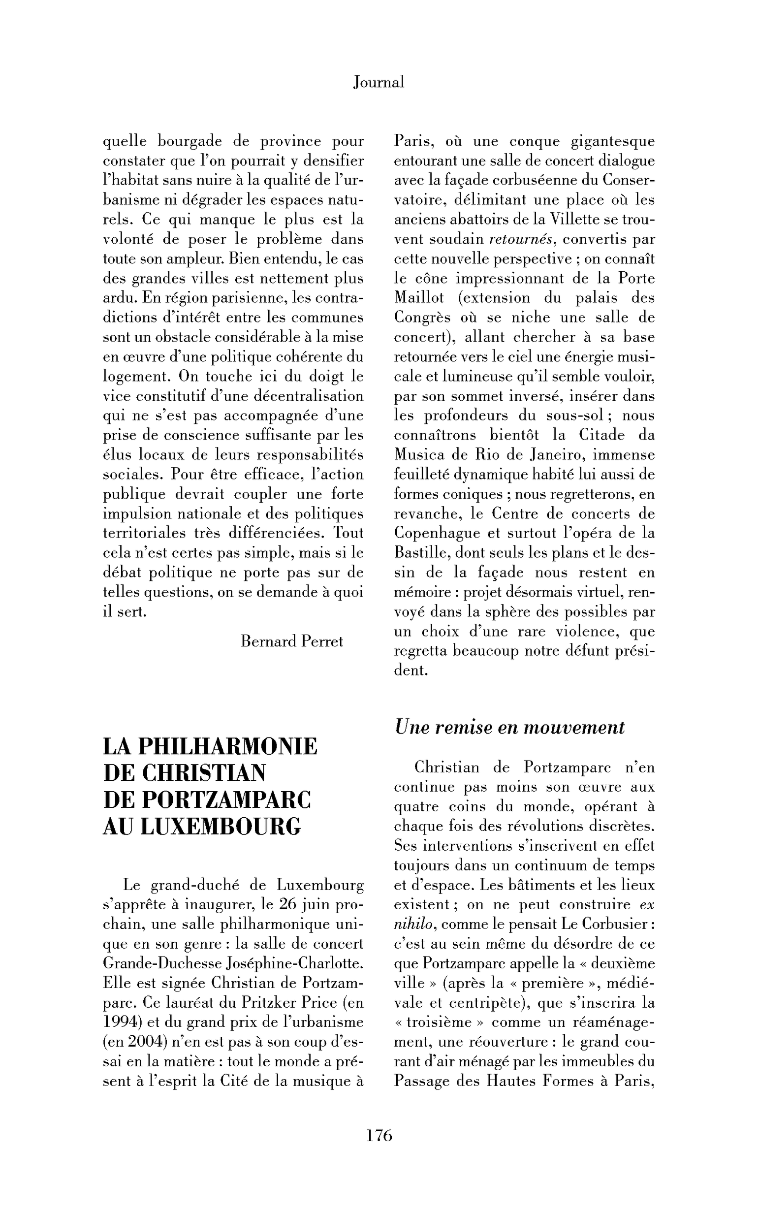 La Philharmonie de Christian de Portzamparc au Luxembourg
