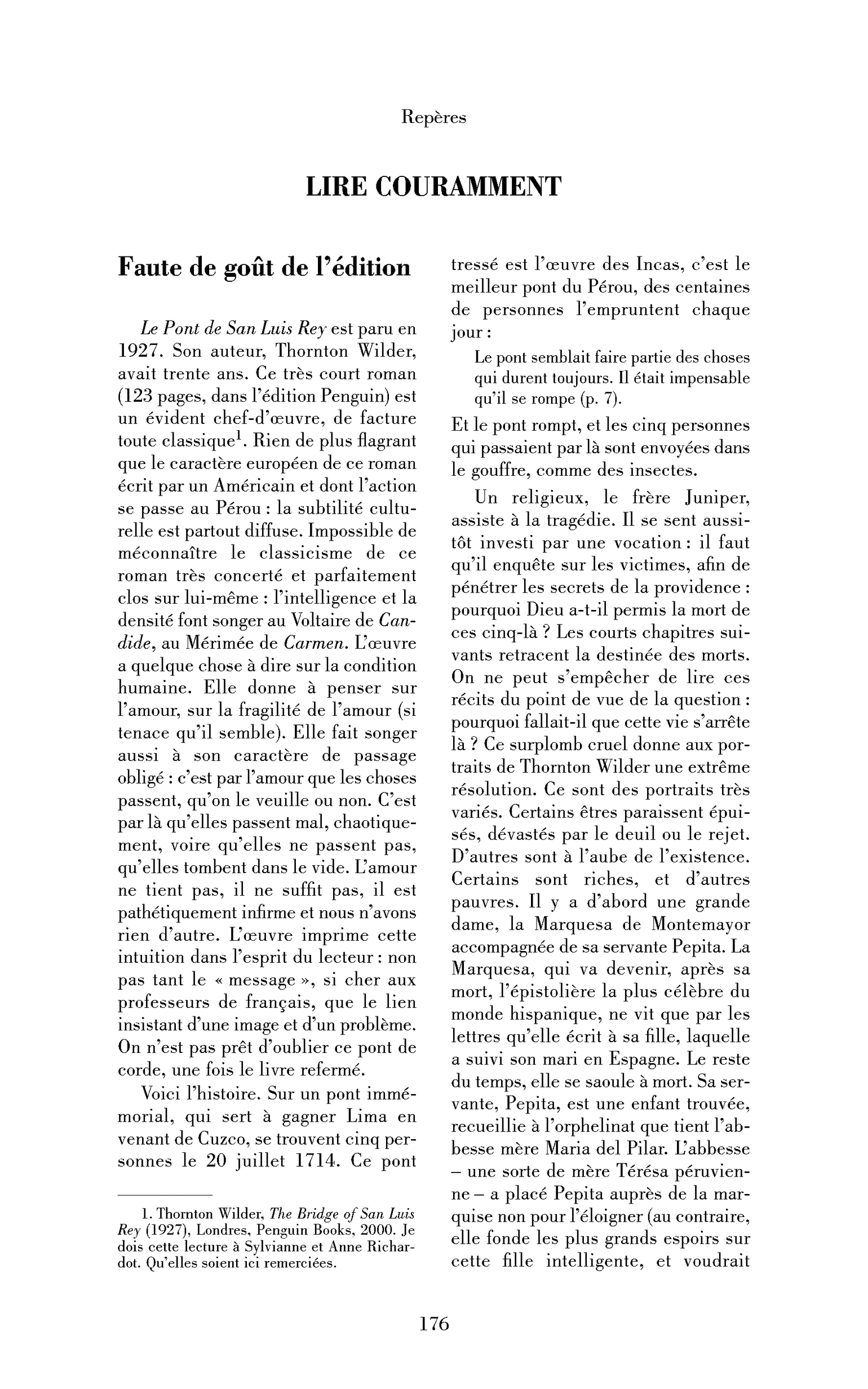 Faute de goût de l’édition