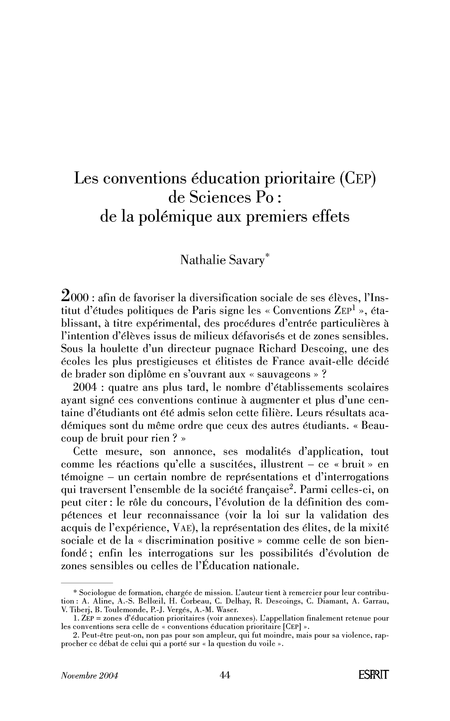 Les conventions éducation prioritaire (CEP) de Sciences Po: de la polémique aux premiers effets