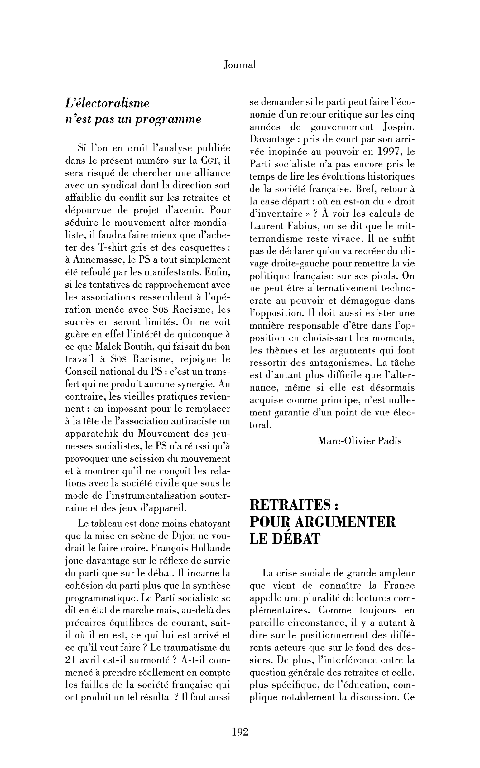 Retraites: pour argumenter le débat