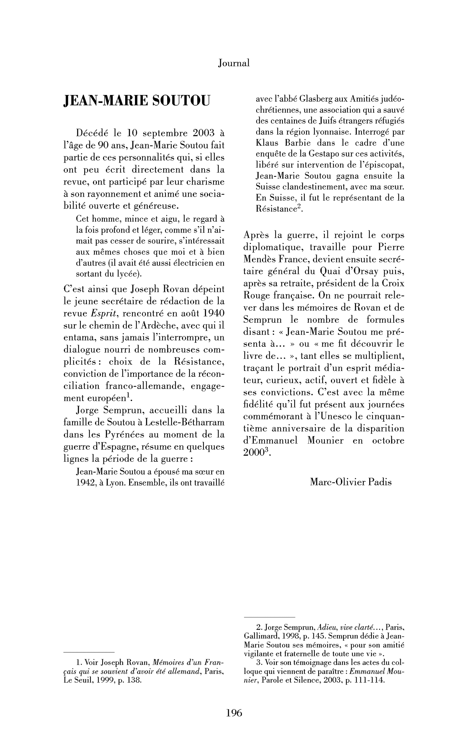 Jean-Marie Soutou