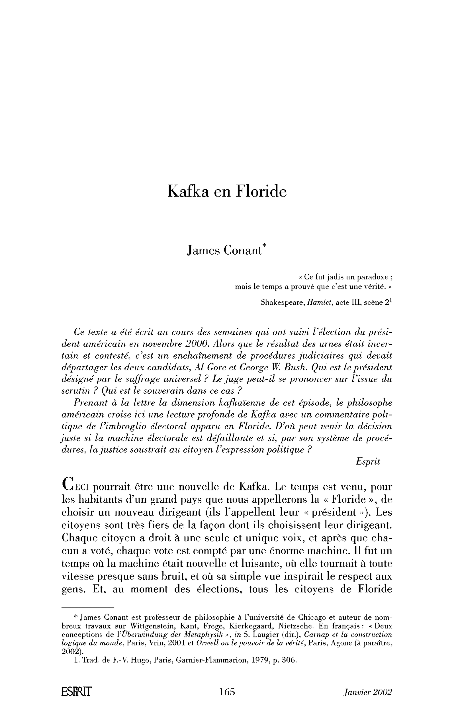 Kafka en Floride