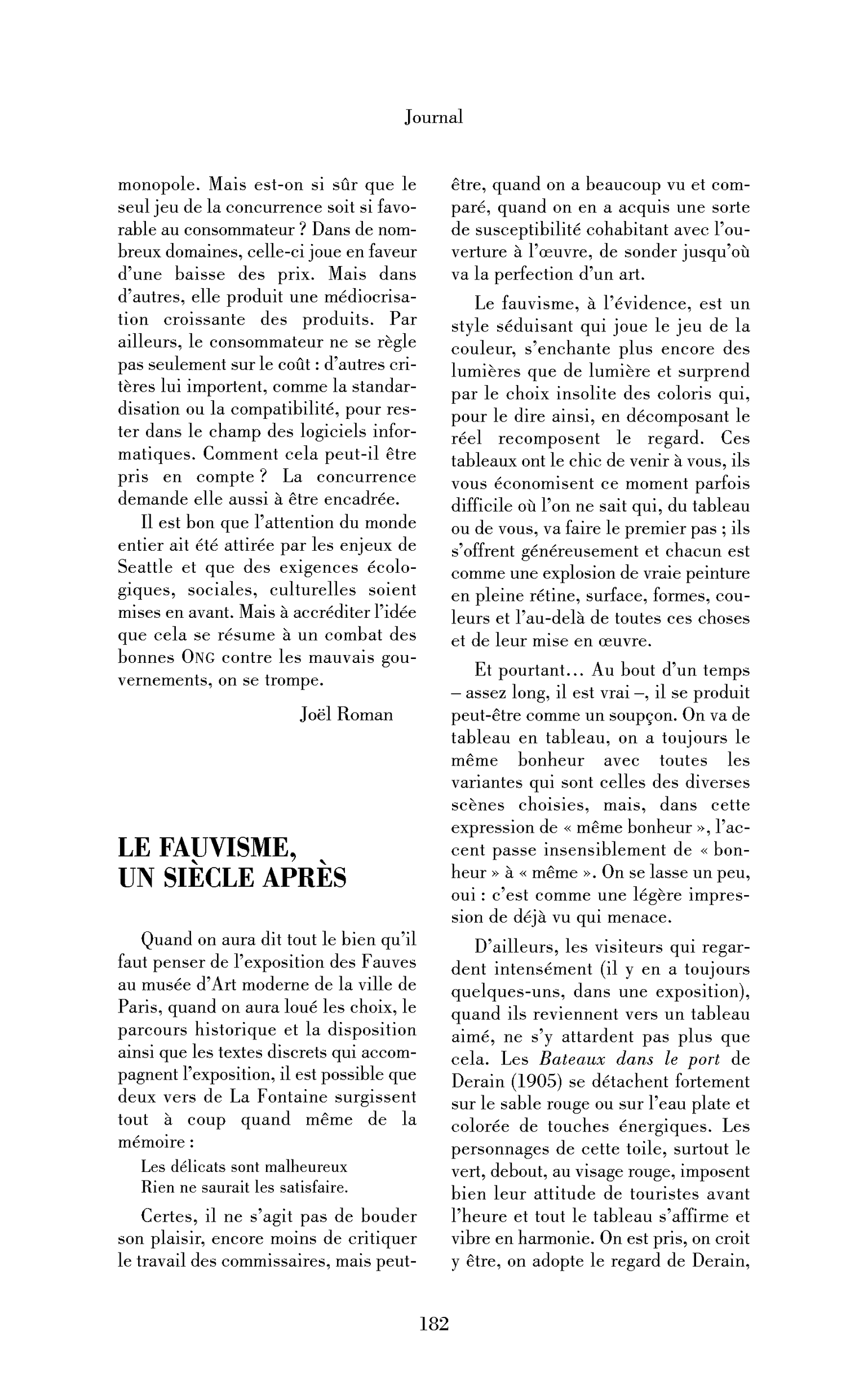 Le fauvisme, un siècle après