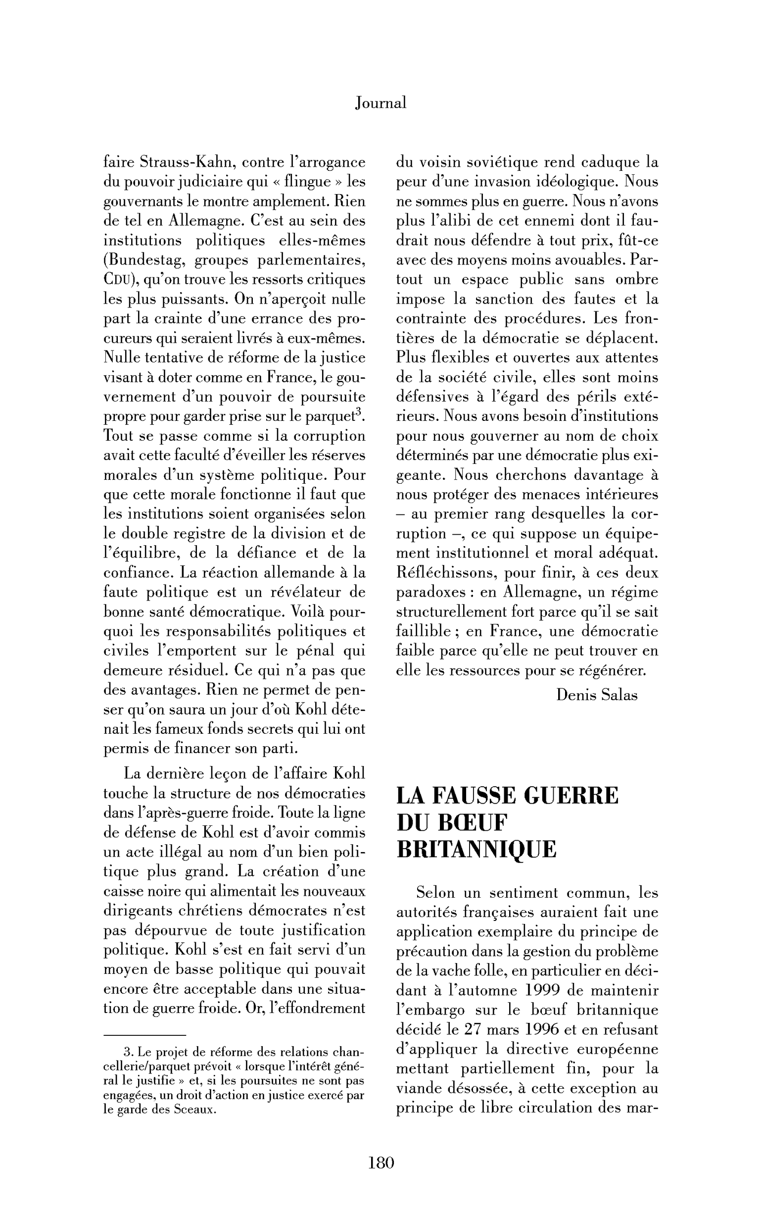 La fausse guerre du bœuf britannique