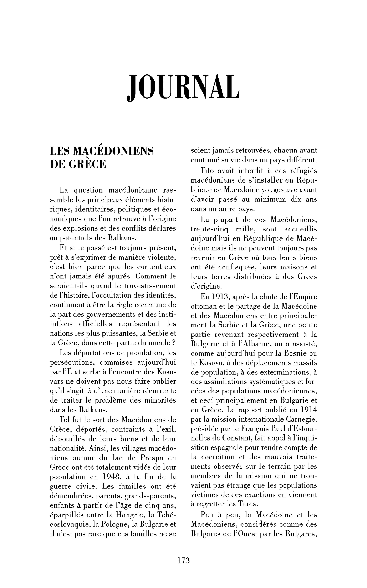 Les Macédoniens de Grèce