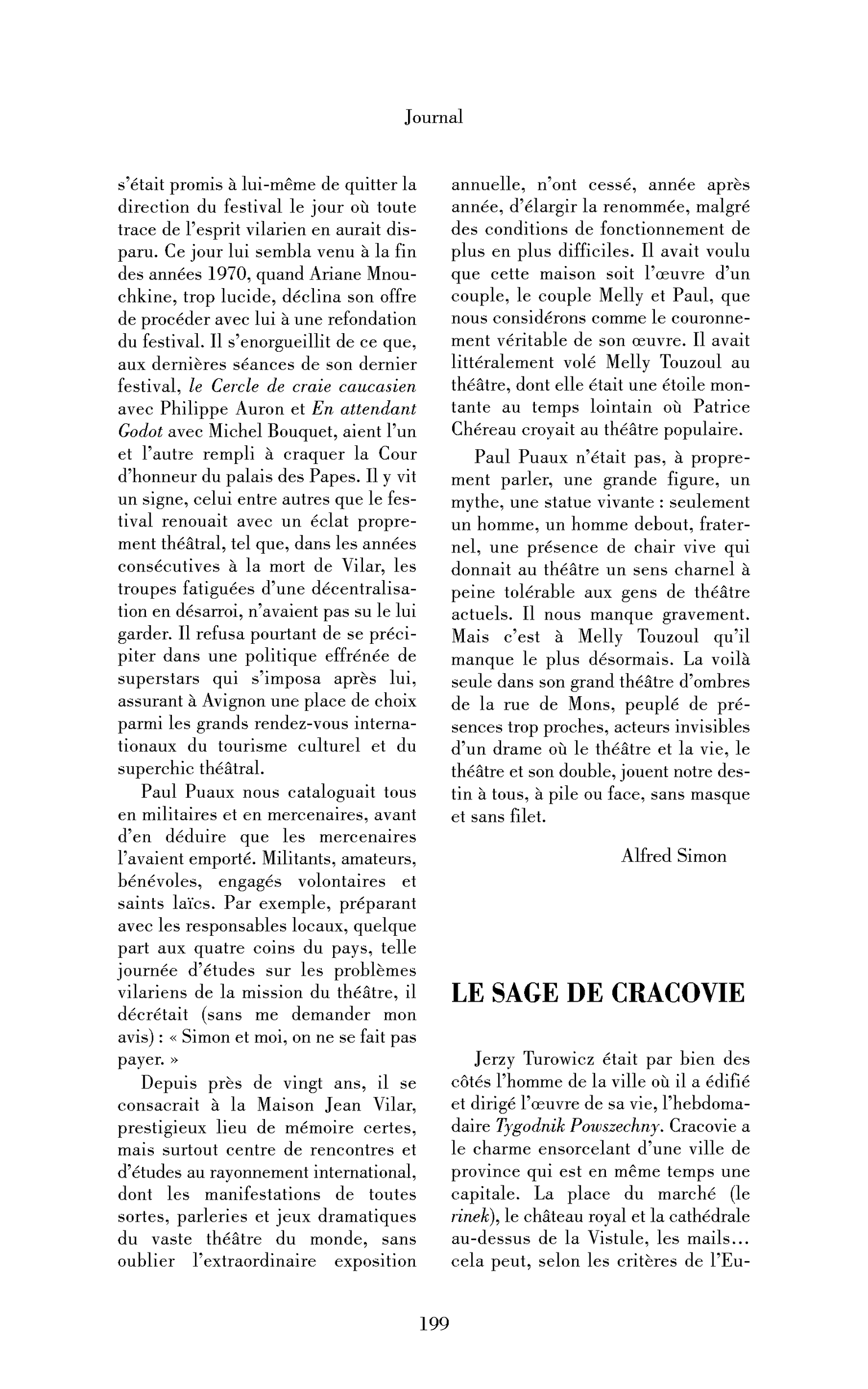 Jerzy Turowicz : le sage de Cracovie