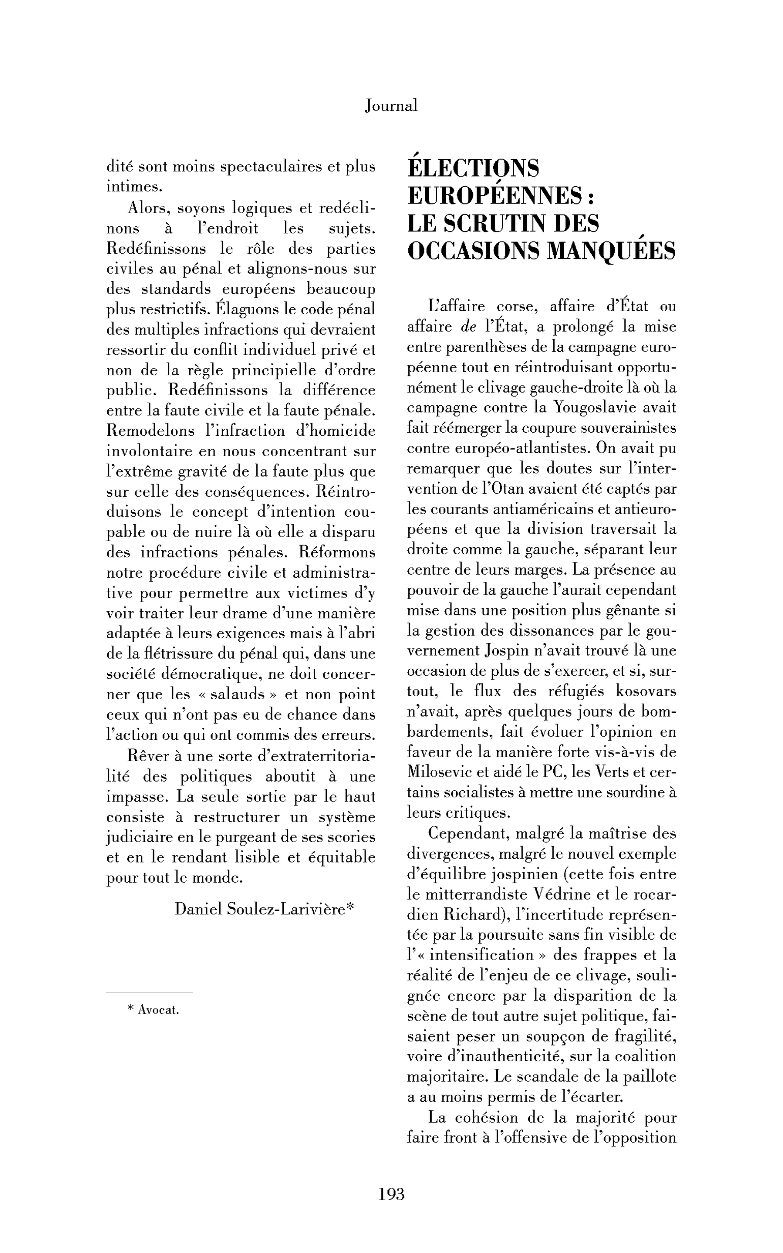 Élections européennes : le scrutin des occasions manquées